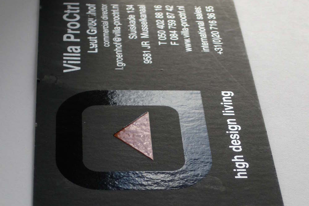 Visitekaart Spotvernis